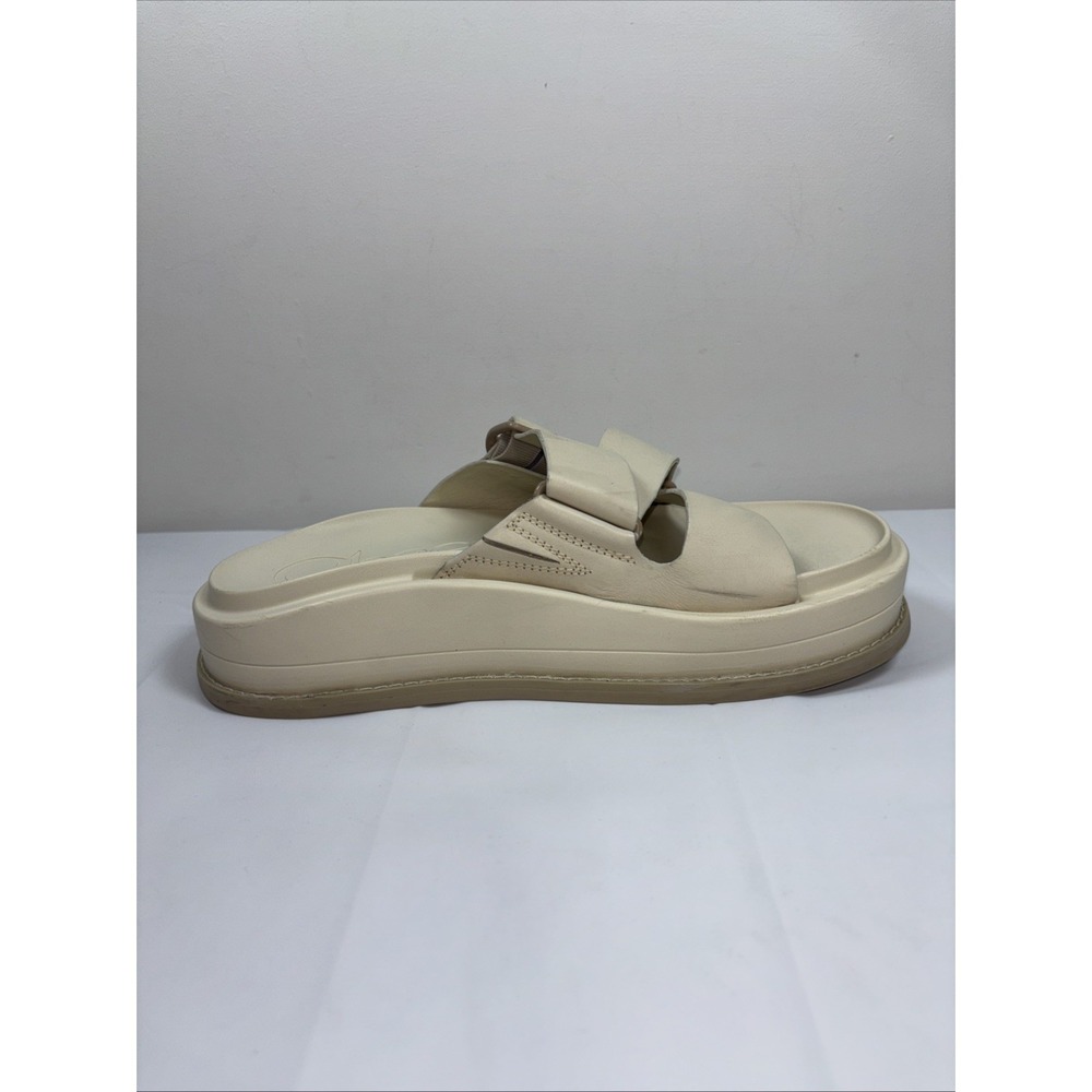 Chaco Cream Platform Slide Sandals - Picture 7 of 16